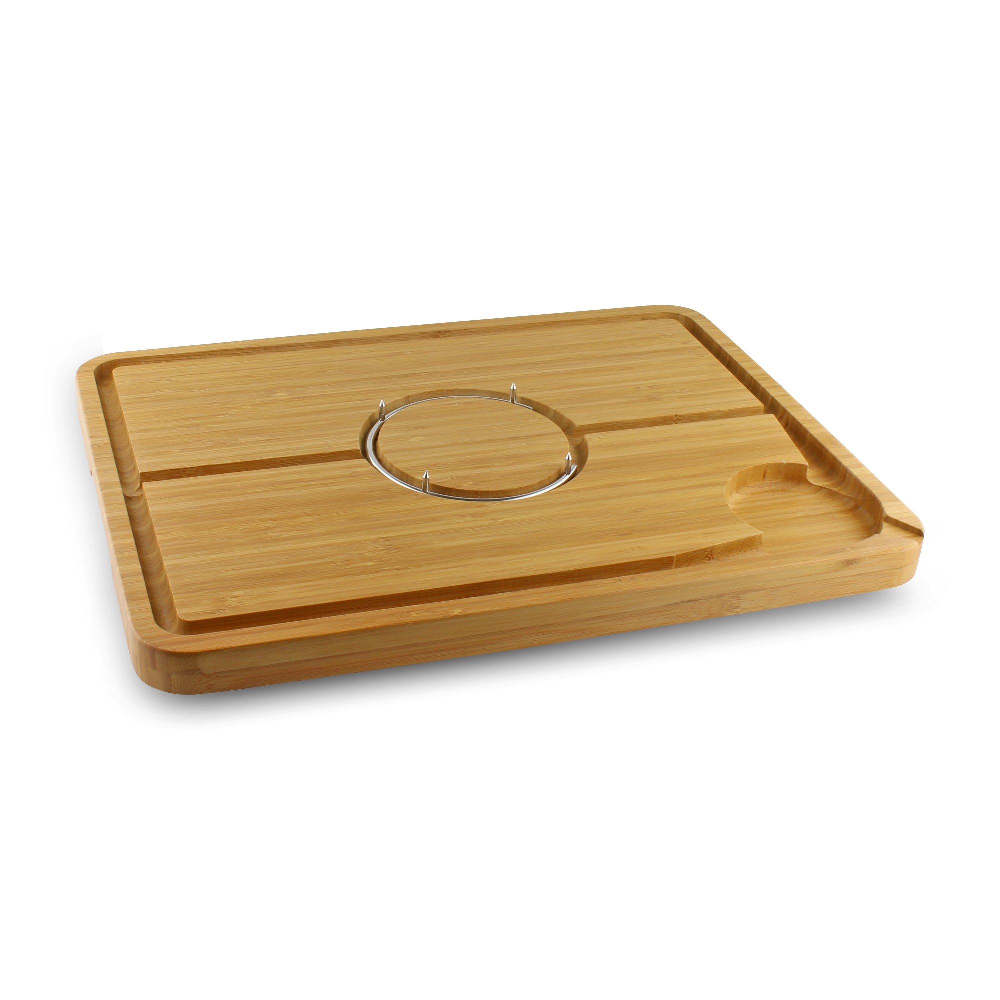 Amazon | Large Bamboo Spiked Carving Board – cb-4836bmb by